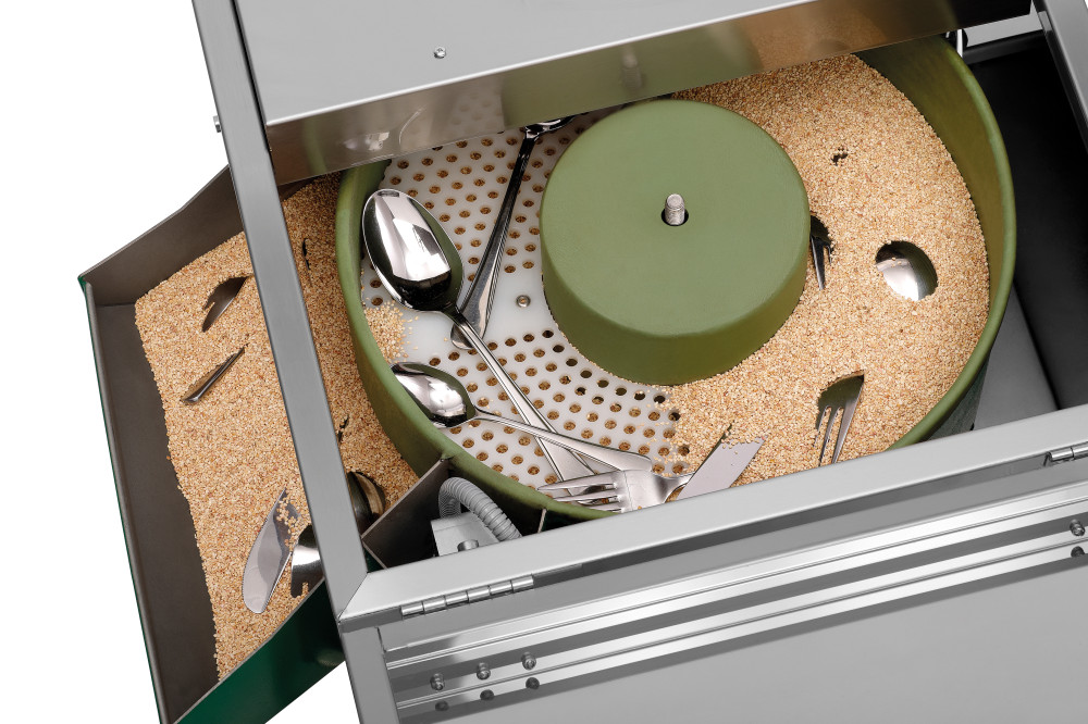 Bartscher Besteckpoliermaschine 1500/17 Innen