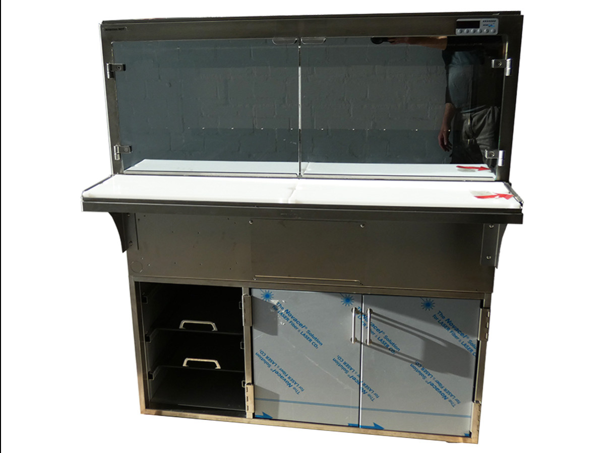 Einbauwärmevitrine BASIC E-112-45 - Slide in