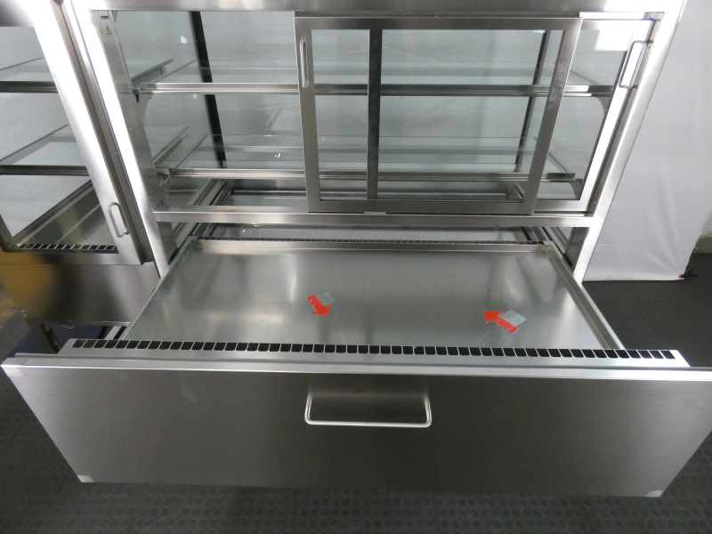 Kombinationsvitrine Kombi Green L GE/GE-185-80-150-Z Sonder