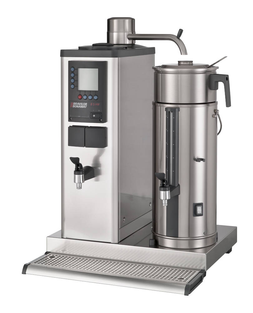 Bonamat Rundfilter Kaffeemaschine B5 HW R Seitenansicht