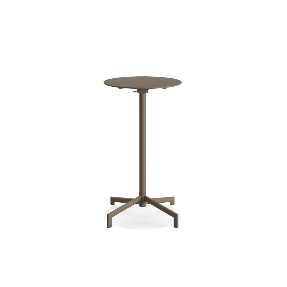 Versa Terrassen-/Stehtisch höhenverstellbar - Cappuccino
