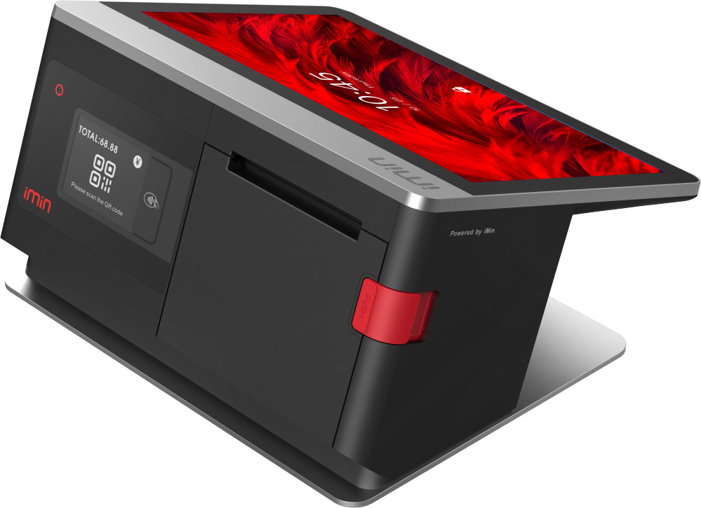 Tablet Kassenterminal iMin Falcon 1 Rückseite