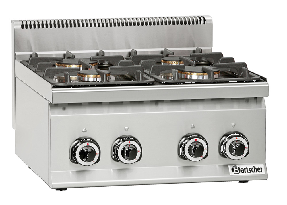 Bartscher Gasherd 600 4FL - 4 Flammen