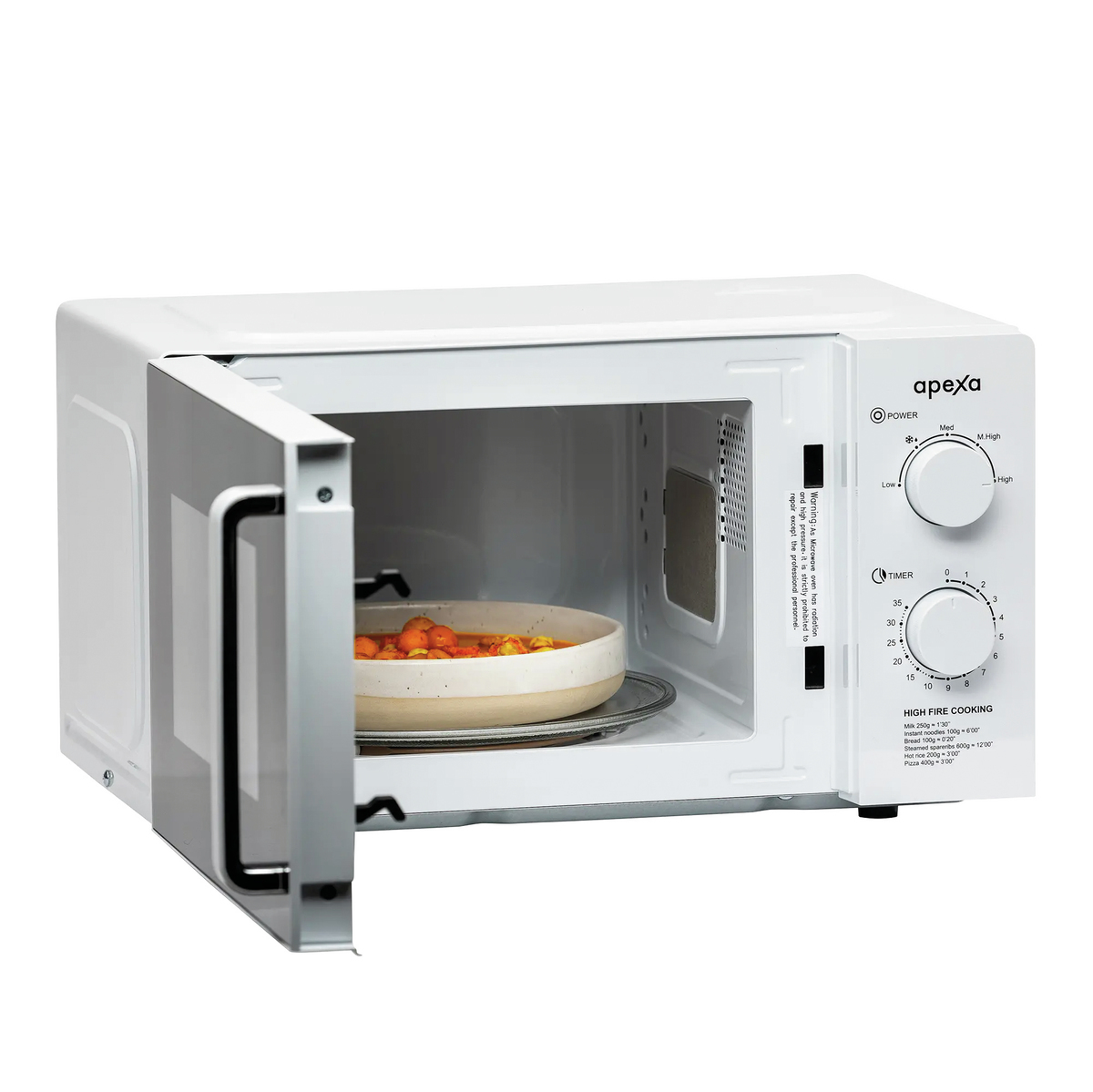 Mikrowelle M700W/20L, weiss