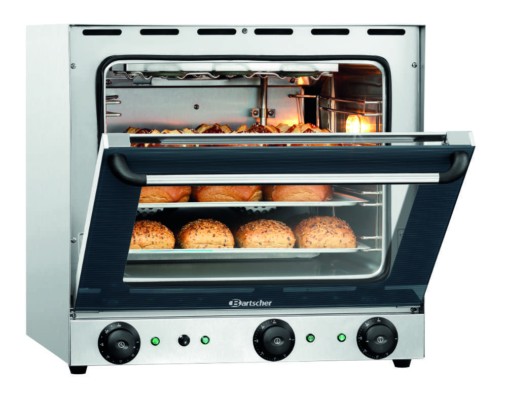 Bartscher Heißluftofen AT120 Tür offen