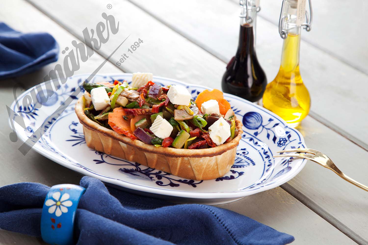 herzhafte Baguettewaffel