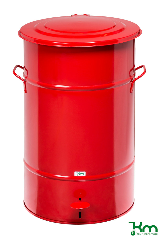 Kongamek Abfallbehälter 70 Liter rot
