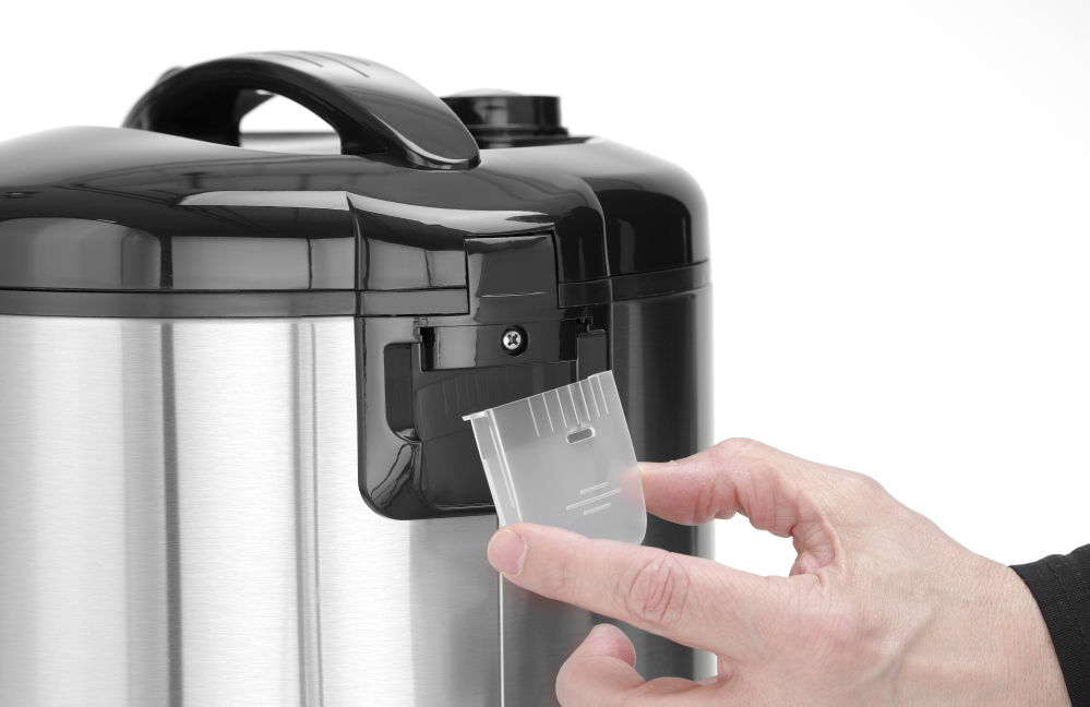 HENDI Reiskocher mit Dampfgarfunktion