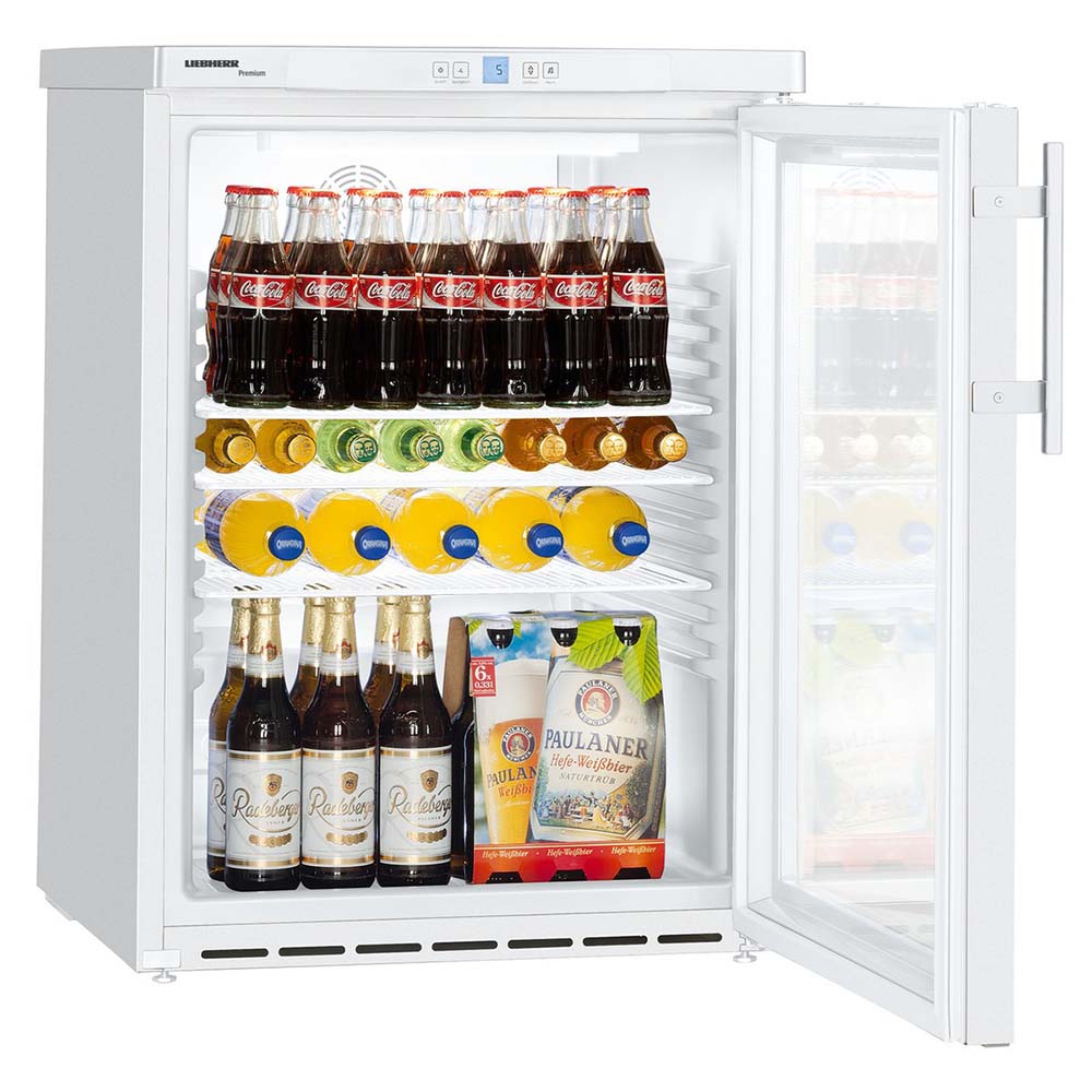 Liebherr Kühlschrank FKUv 1613 befüllt geöffnet