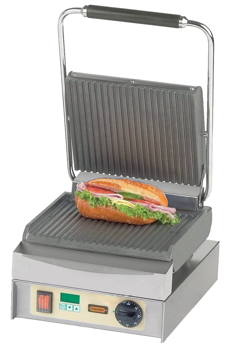 Neumärker Kontaktgrill Panini Master geriffelt