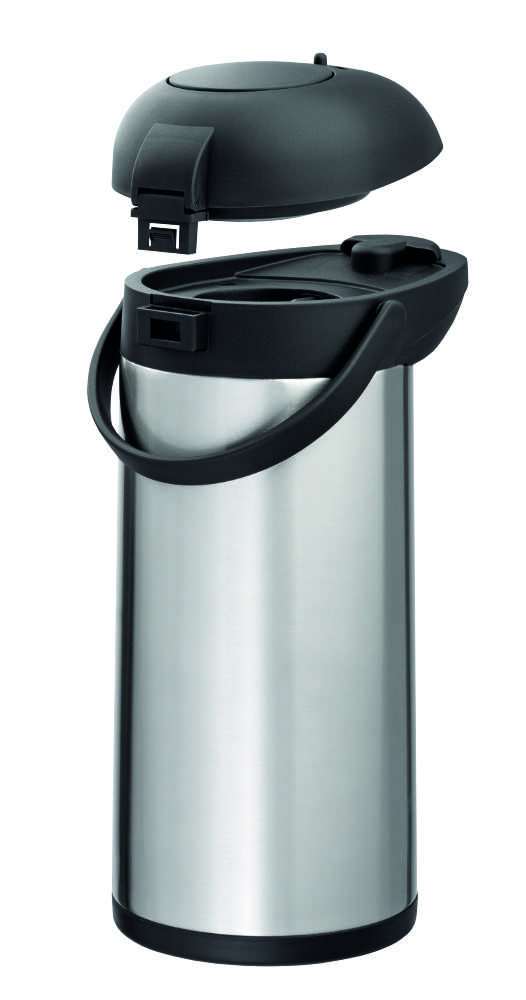 Bartscher Edelstahl Isolierkanne 5L Deckel abnehmbar