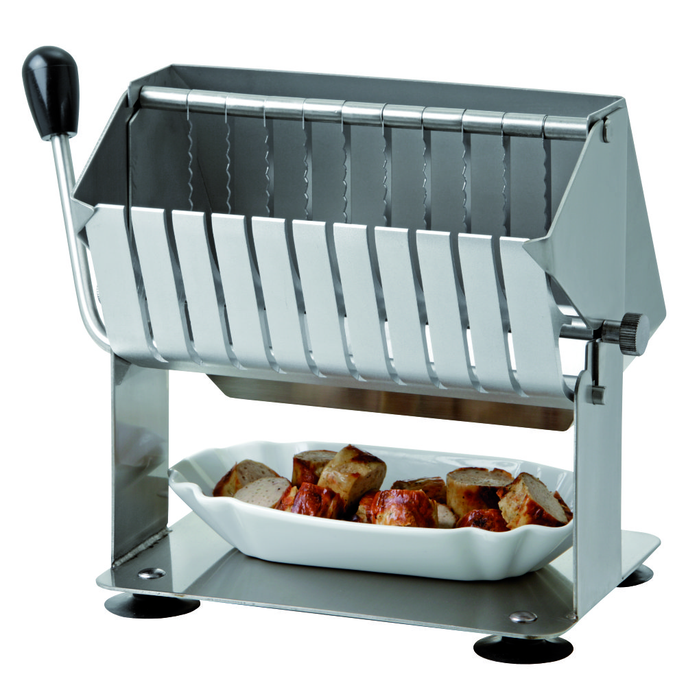 Bartscher Currywurstschneider manuell Schale