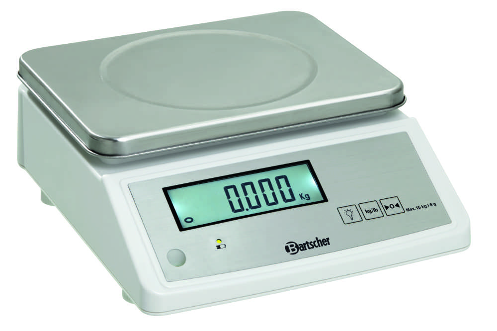 Bartscher Küchenwaage 15kg/5g